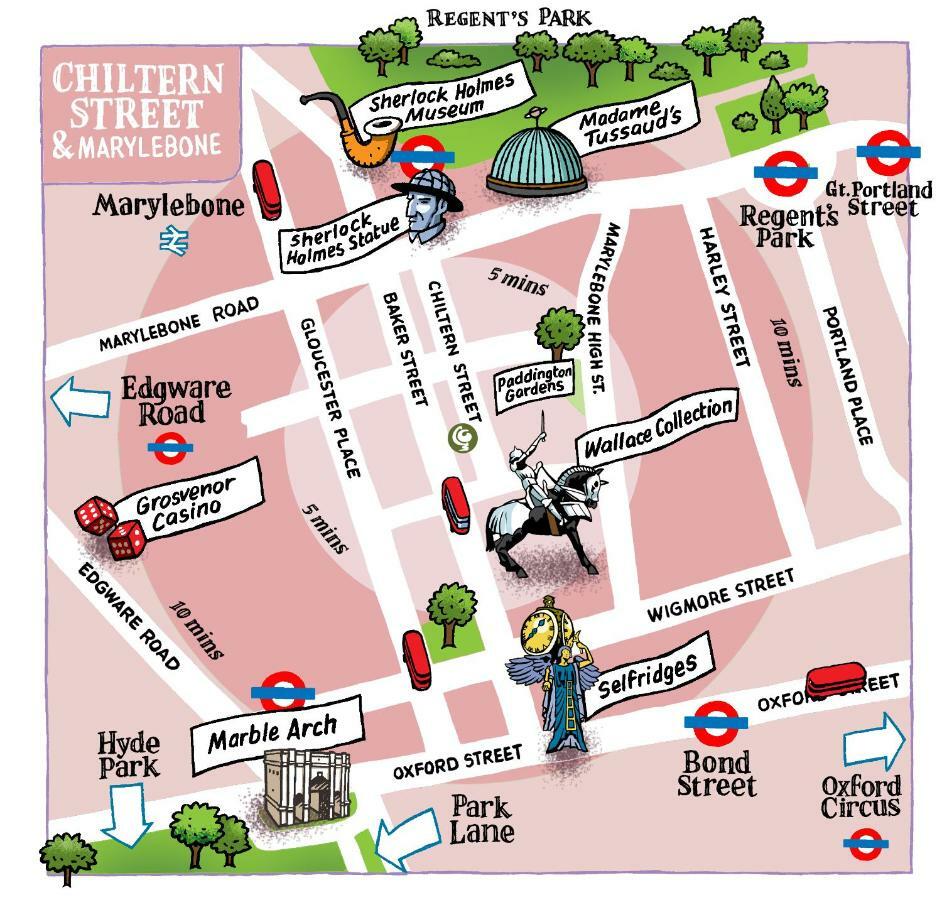 Chiltern Street Serviced Apartments - Marylebone London Exterior foto